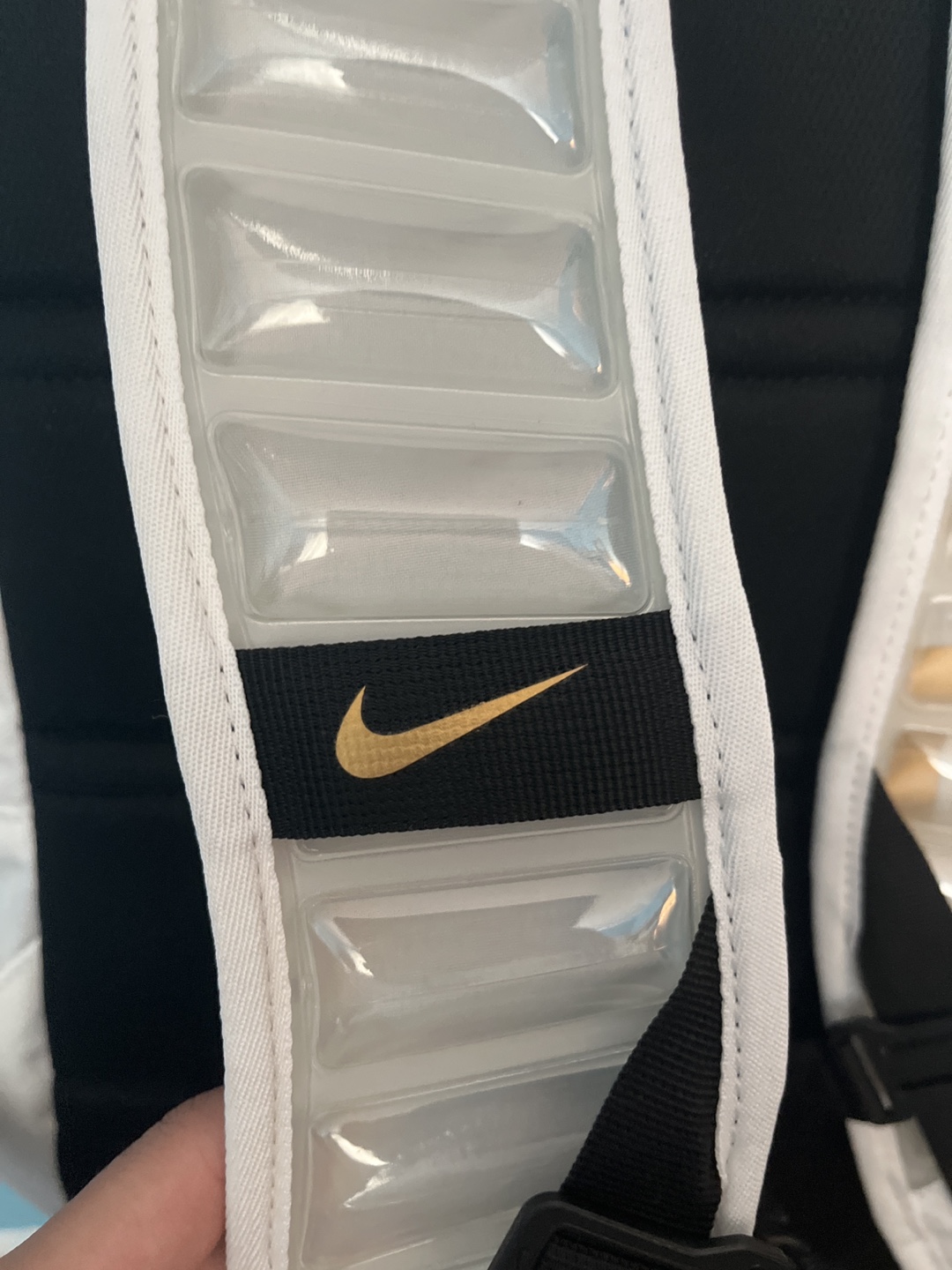 Nike Elite Backpack - White/Black/Gold - 32L - photo 3