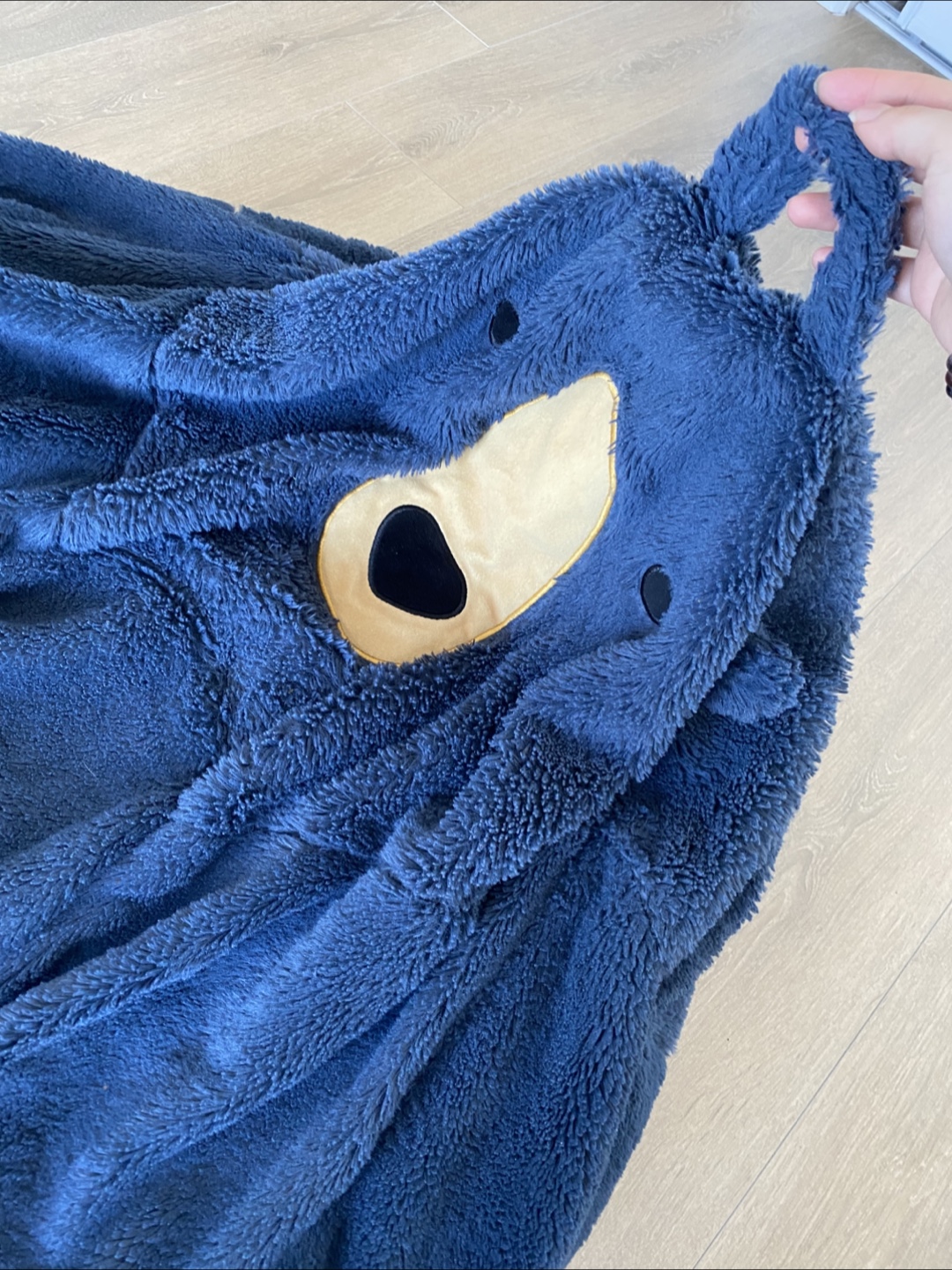 Cozy Blue Bear Beanbag Chair - photo 2