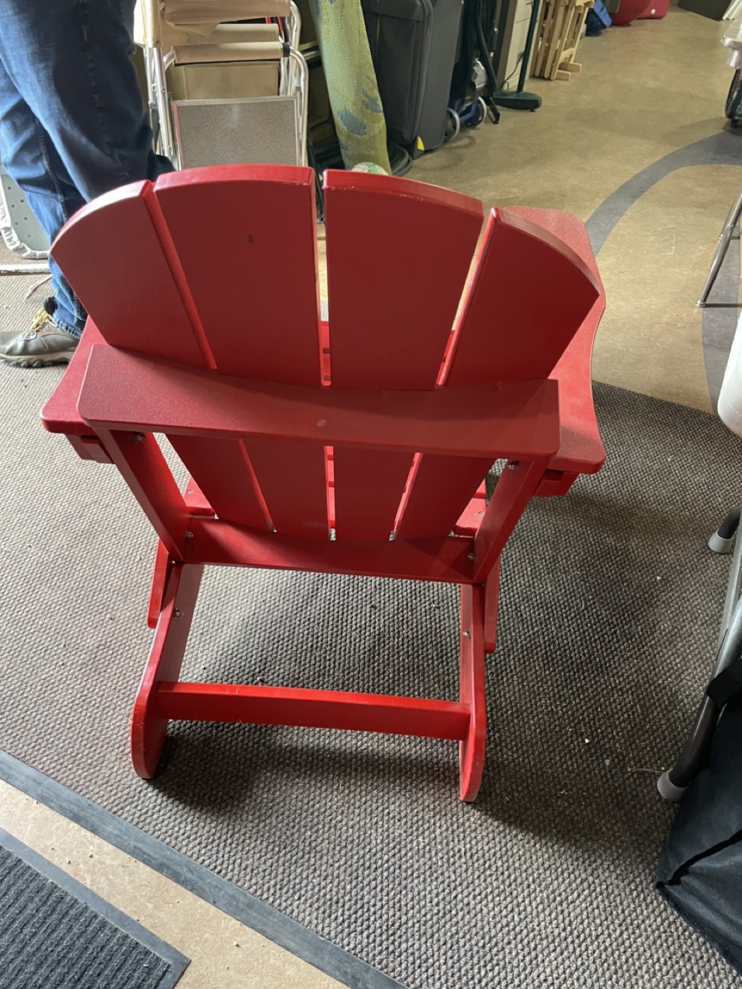 Red Adirondack Chair - photo 2