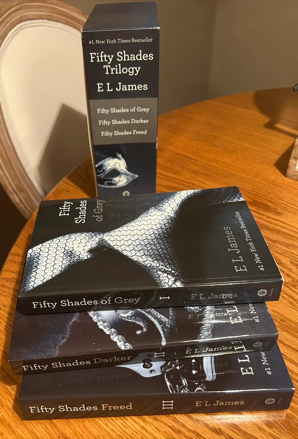 Fifty Shades Trilogy by E L James - Complete Set thumbnail