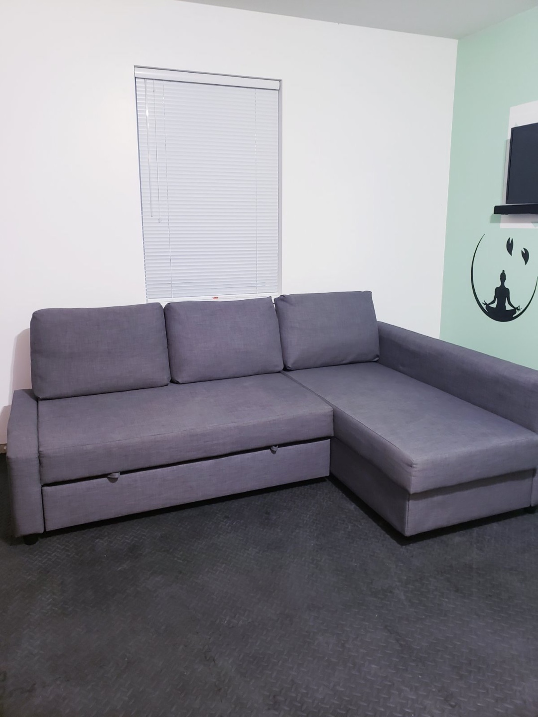 IKEA Friheten Corner Sofa Bed - Grey  ( Delivery Available ) - photo 2