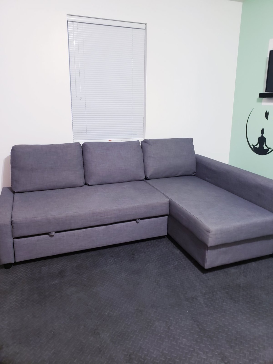 IKEA Friheten Corner Sofa Bed - Grey  ( Delivery Available )