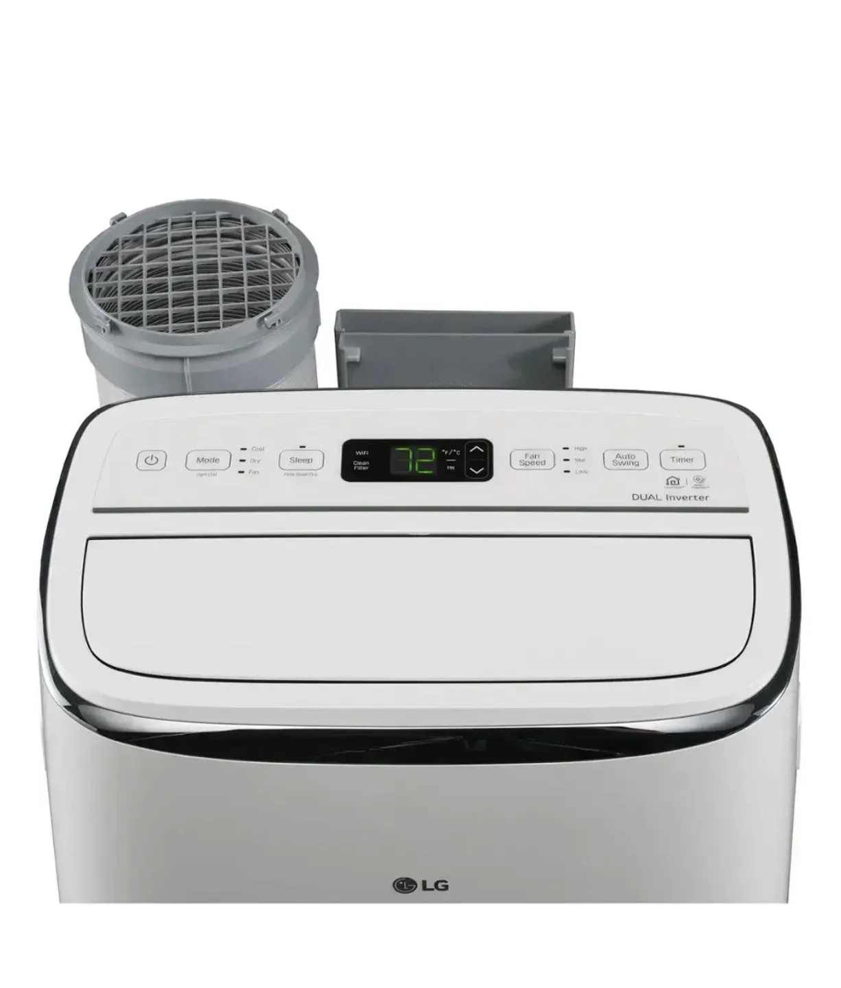 LG 14,000 BTU Smart Portable Air Conditioner - White image indicator(4)