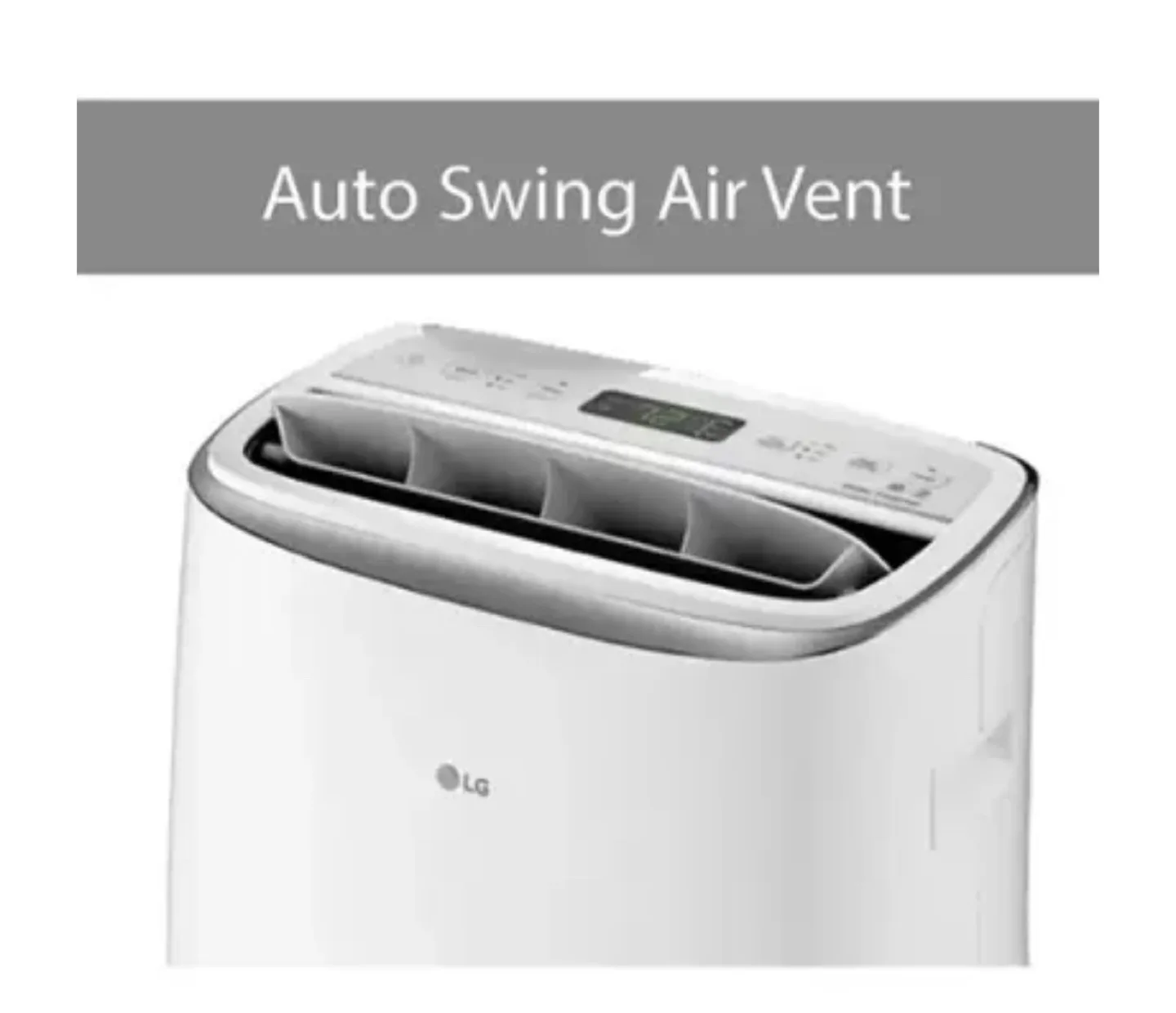 LG 14,000 BTU Smart Portable Air Conditioner - White image indicator(8)