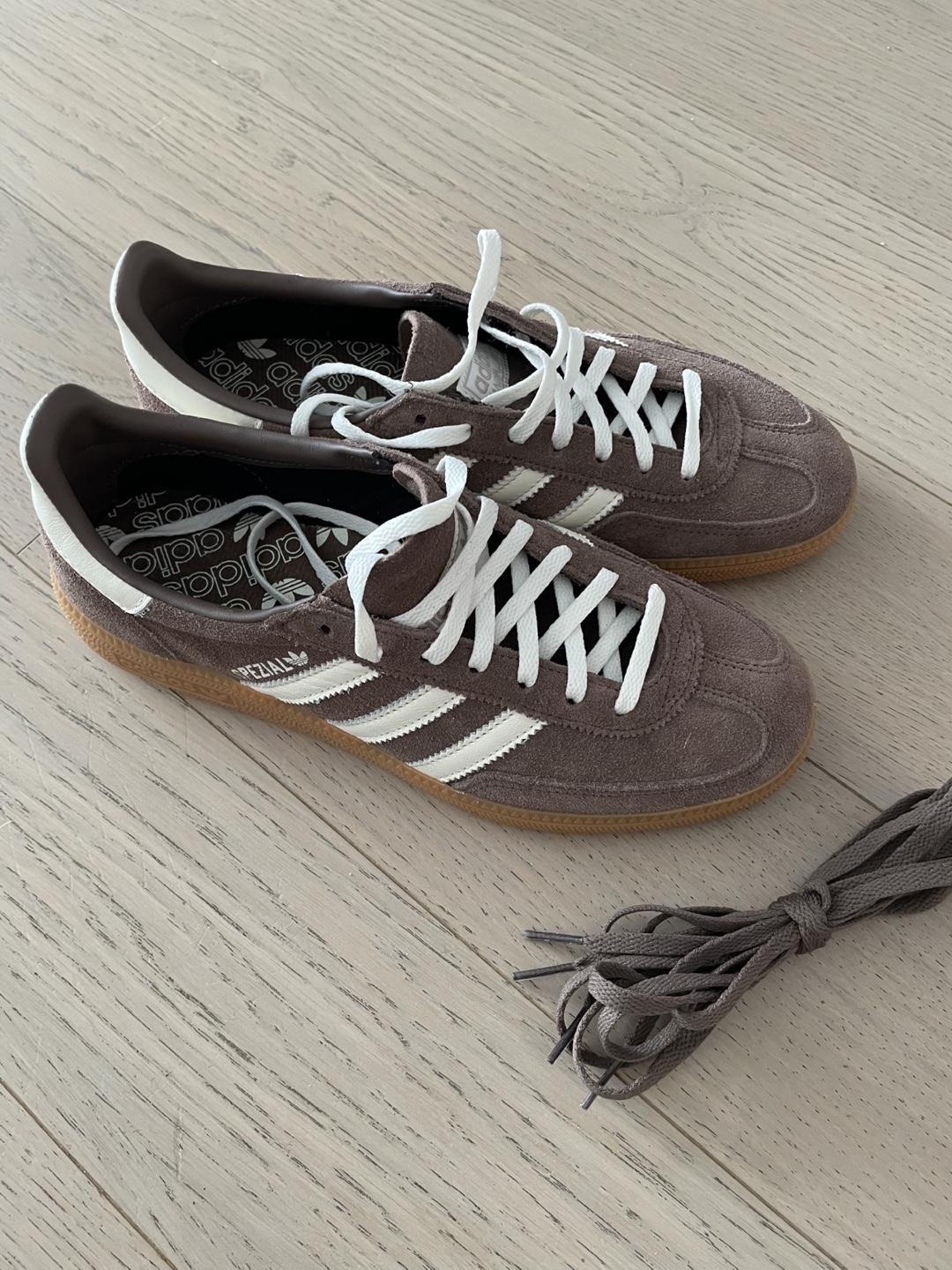 NEW Adidas Spezial Sneakers - Brown Suede Size US 8 - photo 2