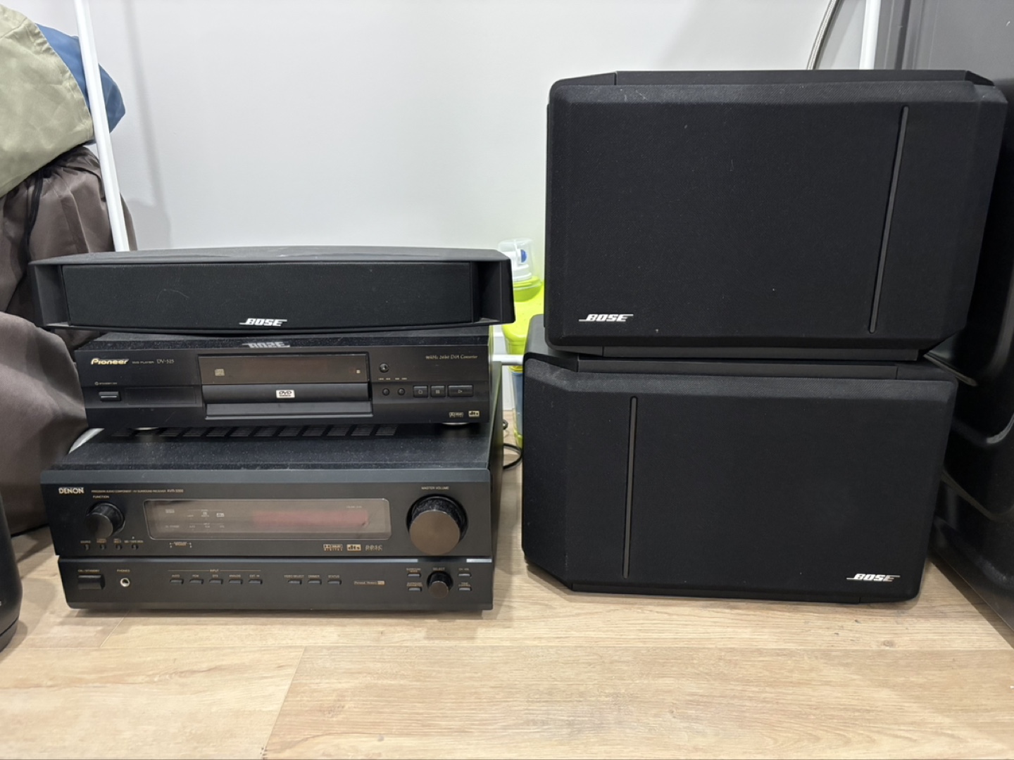 Bose Speakers and Denon/Pioneer Home Theatre System