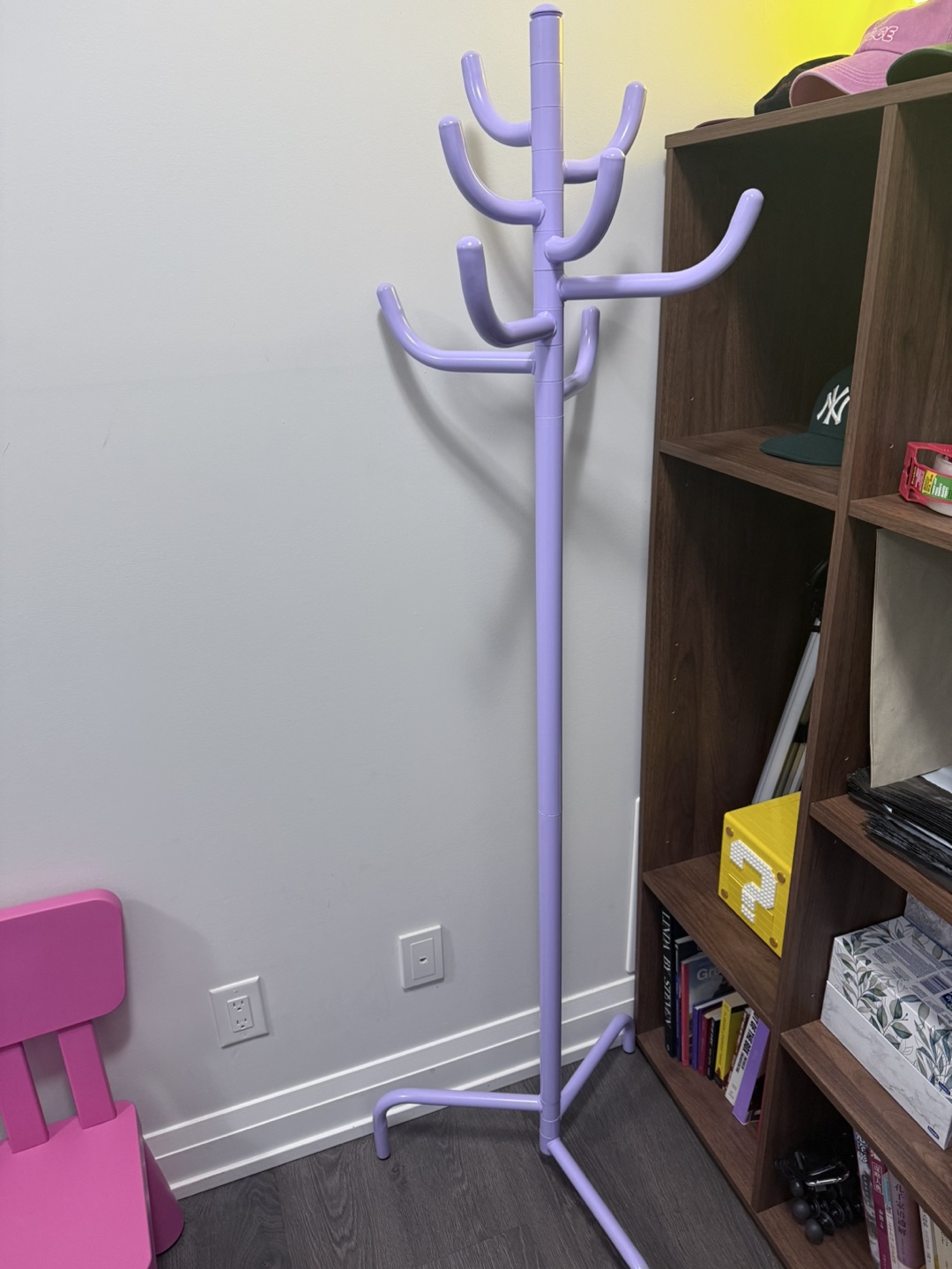 IKEA BONDSKÄRET Hat and Coat Stand - Lilac - photo 2