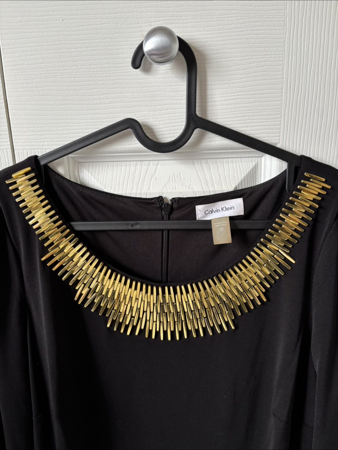 Calvin Klein Black Dress Size 10 - photo 2