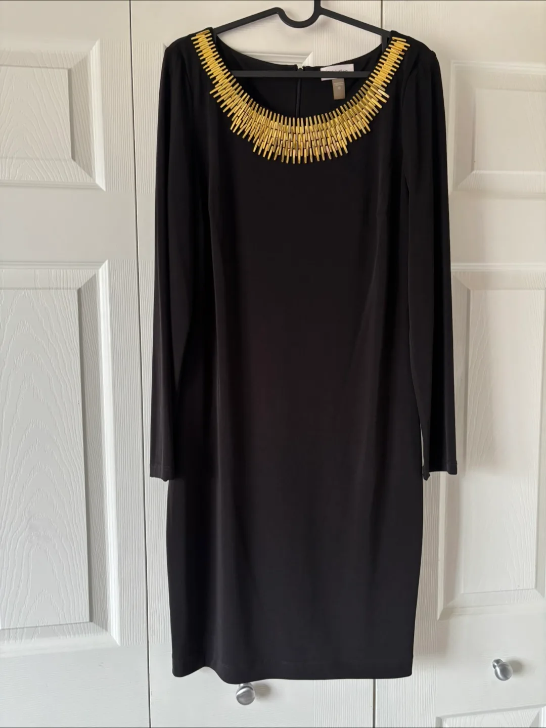 Calvin Klein Black Dress Size 10 thumbnail