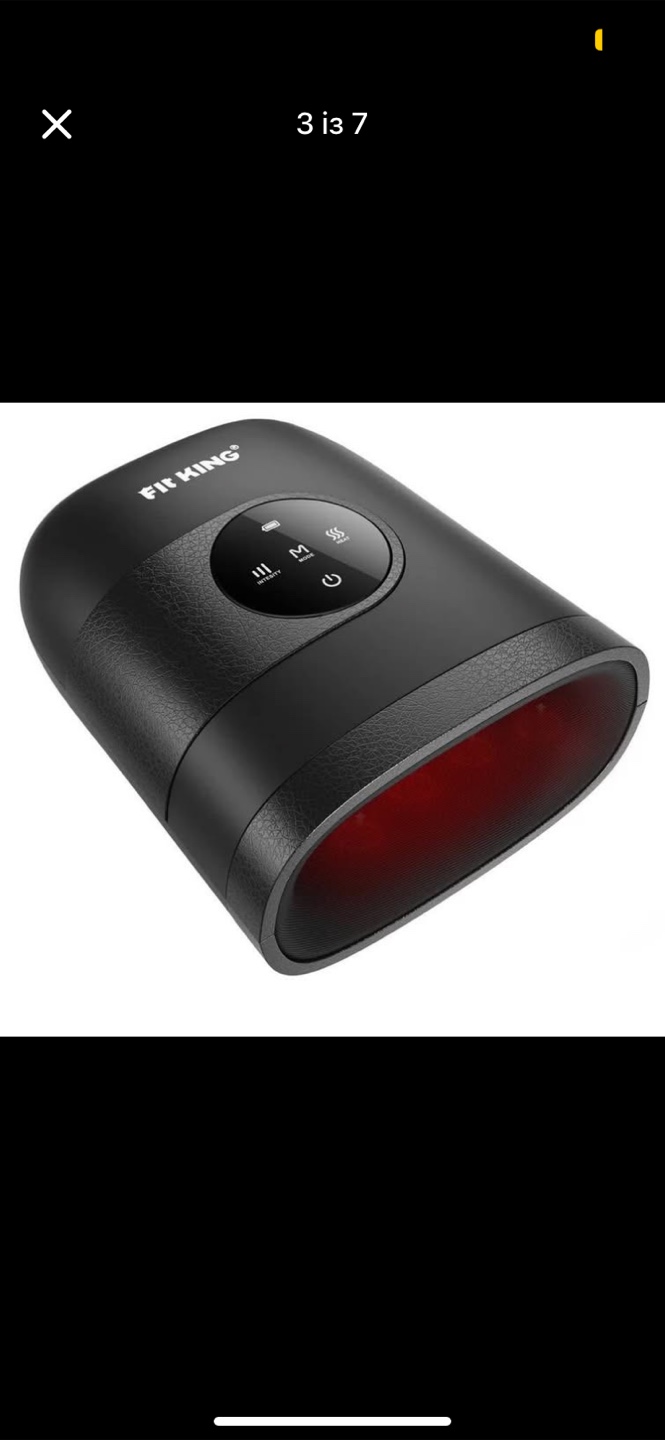 Fit King Hand Massager - Portable & Rechargeable - photo 3