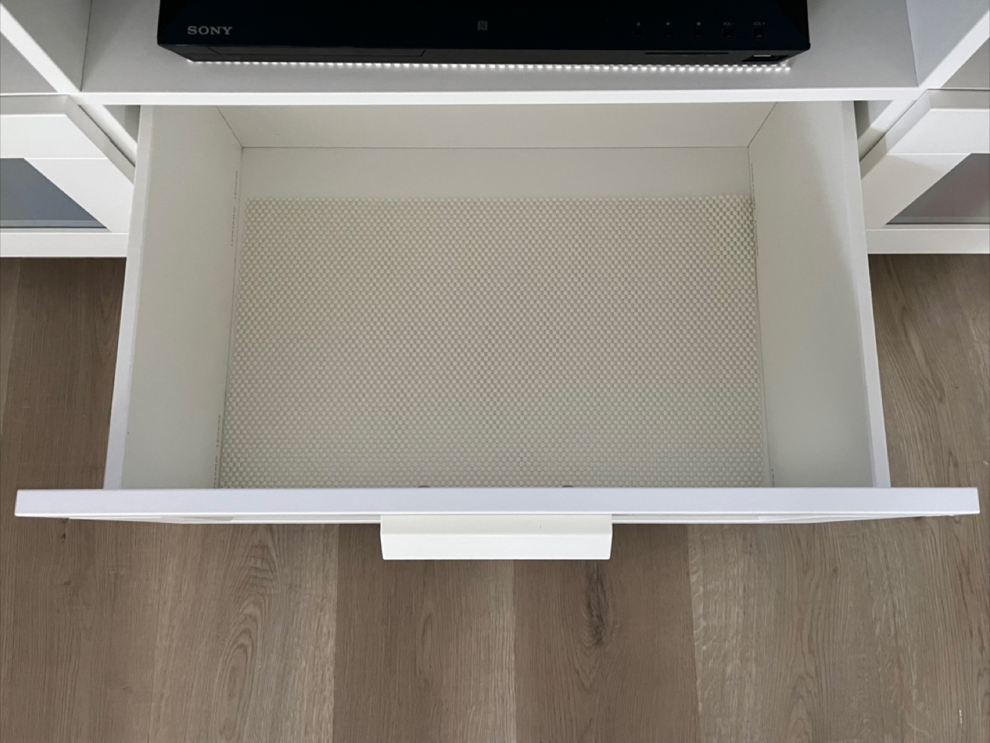 White TV Stand Media Console - photo 2