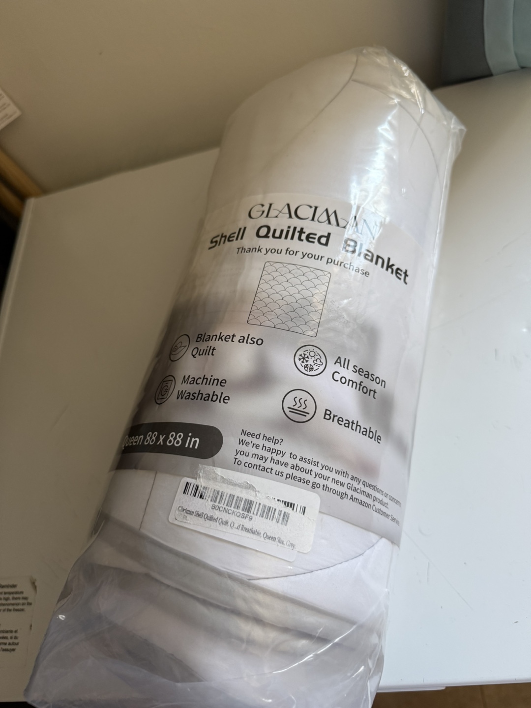 Glaciaman Shell Quilted Blanket - Queen - photo 2