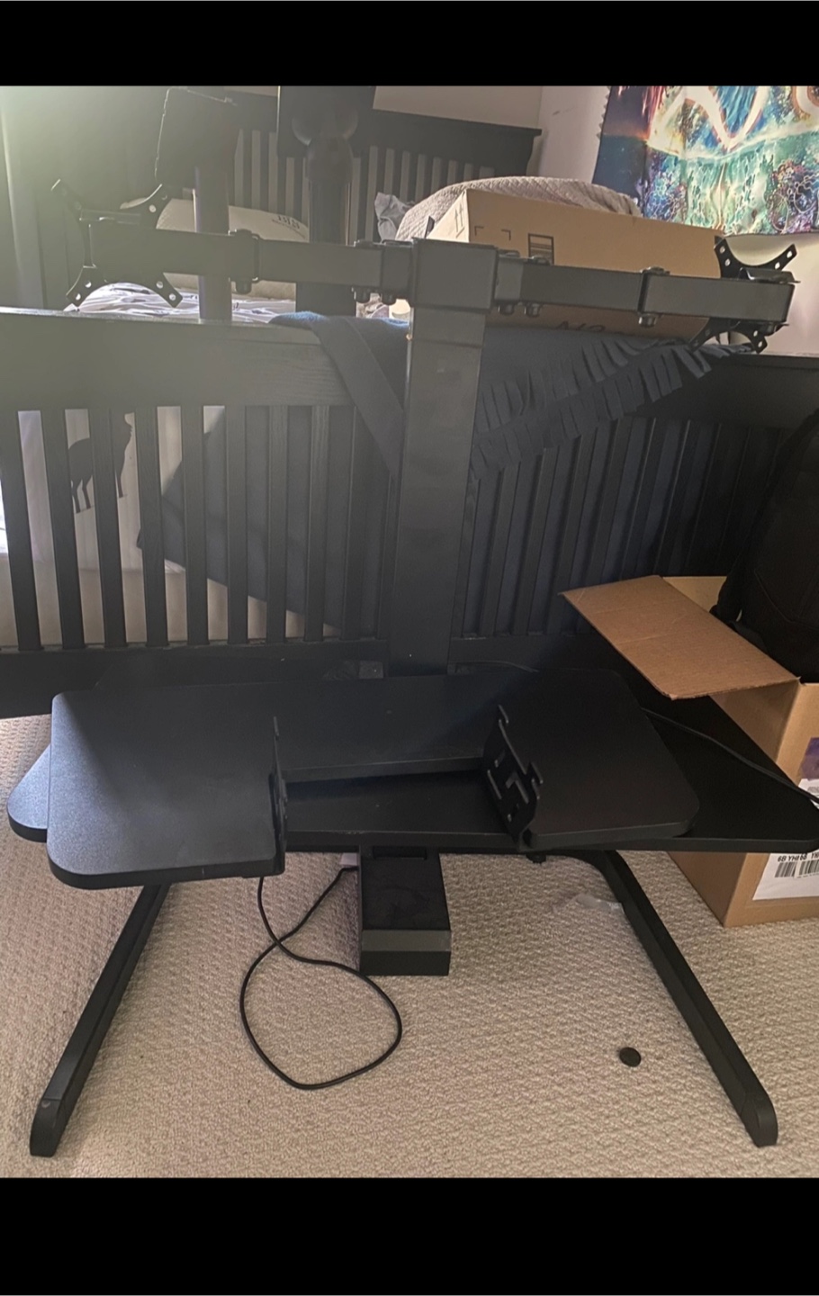 Standing Desk Converter with Monitor Mount - photo 3