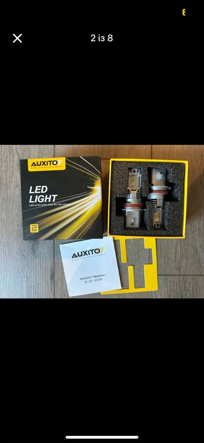 AUXITO 9007/HB5 Headlamp Bulb 6500K Xenon thumbnail