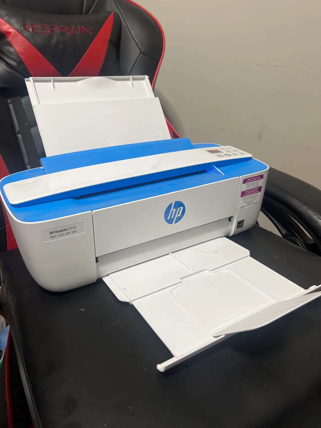 HP DeskJet 3755 Wireless All-in-One Printer image indicator(4)