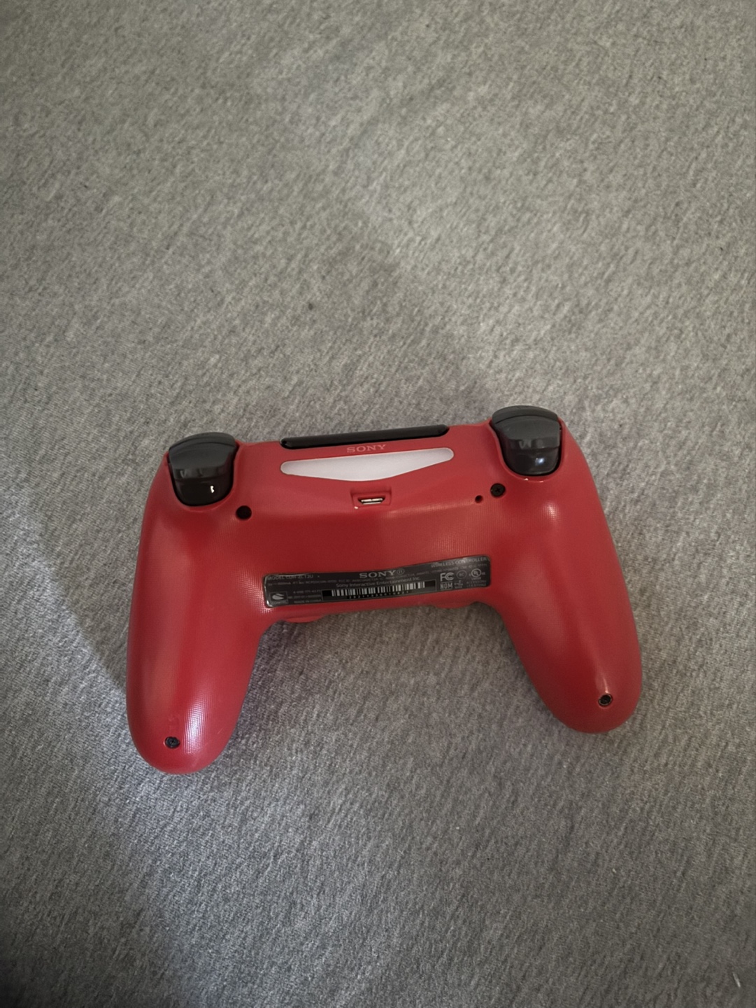Red PlayStation 4 Controller - photo 2