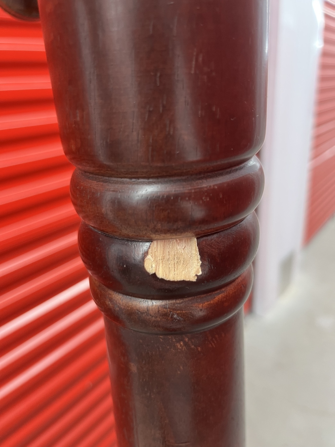 Dark Brown Wooden Coat Rack - photo 3