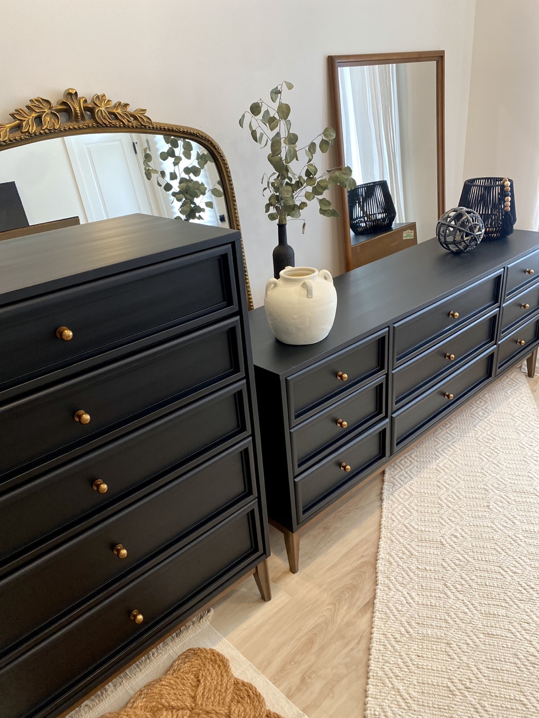 Mid century dresser set - photo 2