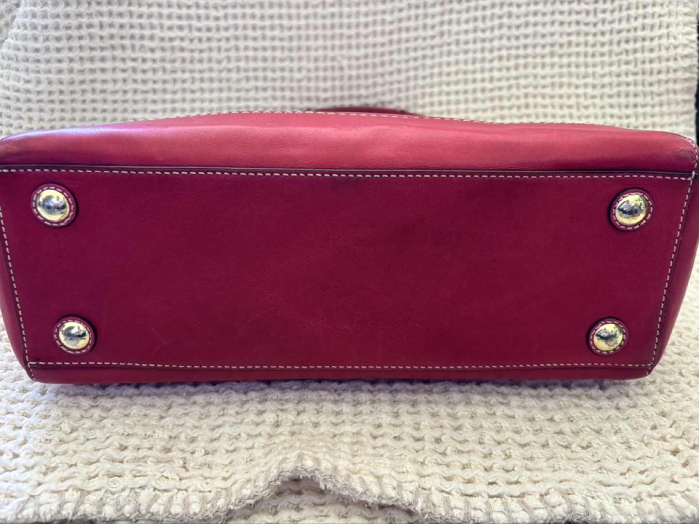 Vintage Coach Leather Tote Bag - photo 5