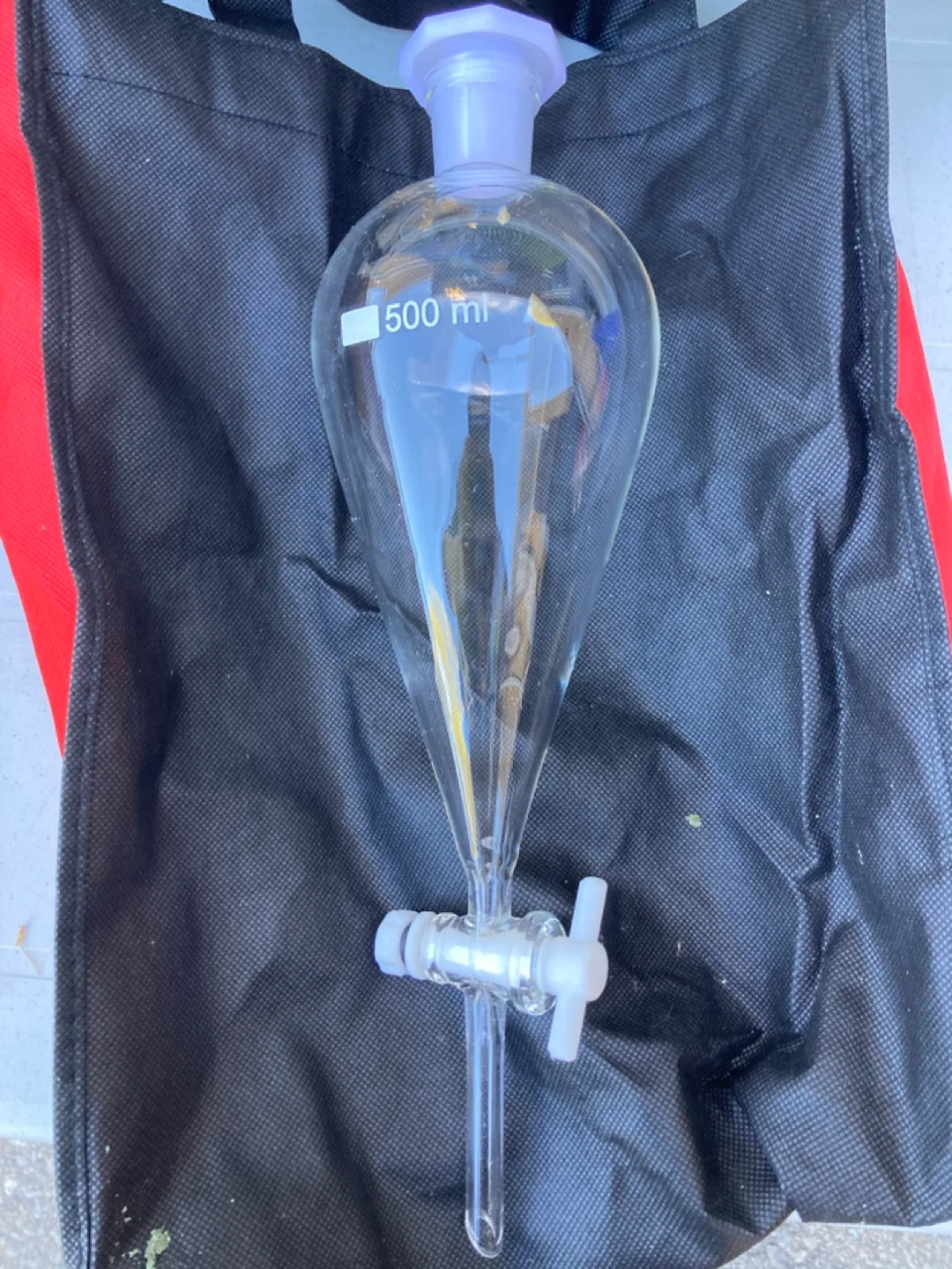 New 500ml Separatory Funnel - Lab Equipment thumbnail