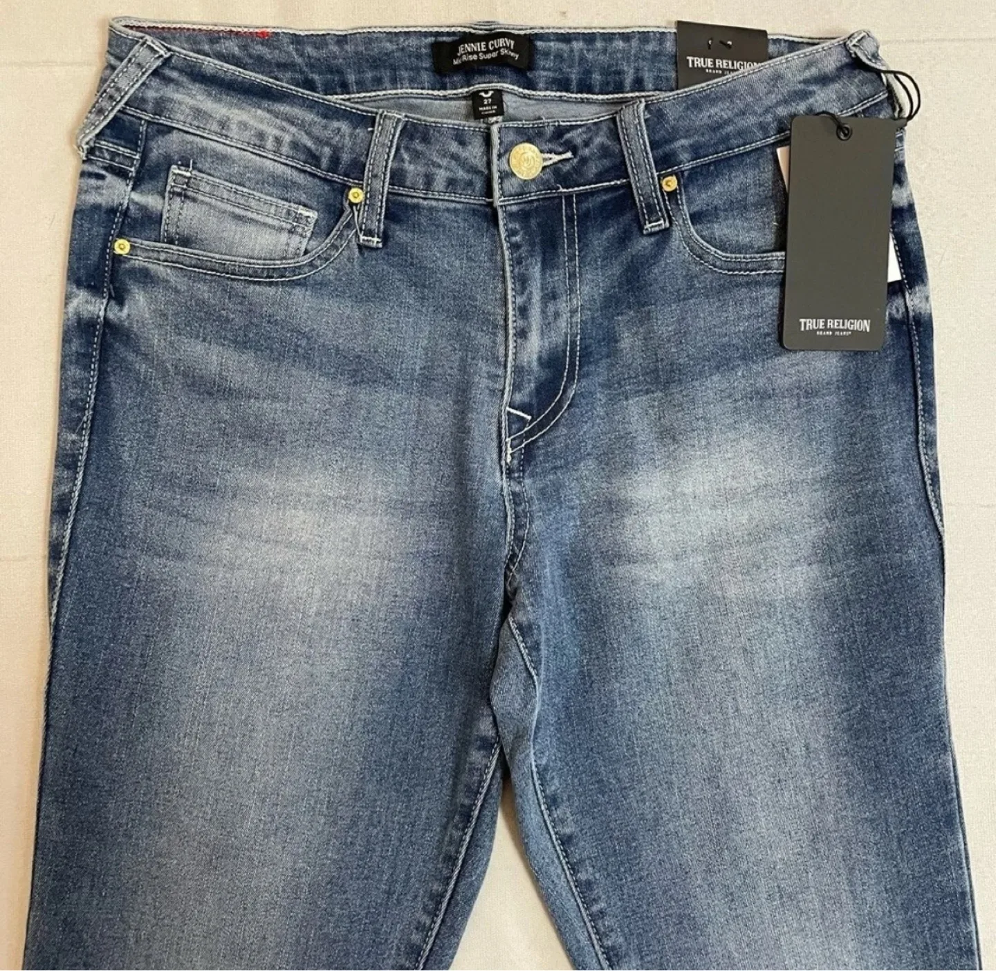 Brand New True Religion Jennie Curvy  Jeans image indicator(2)