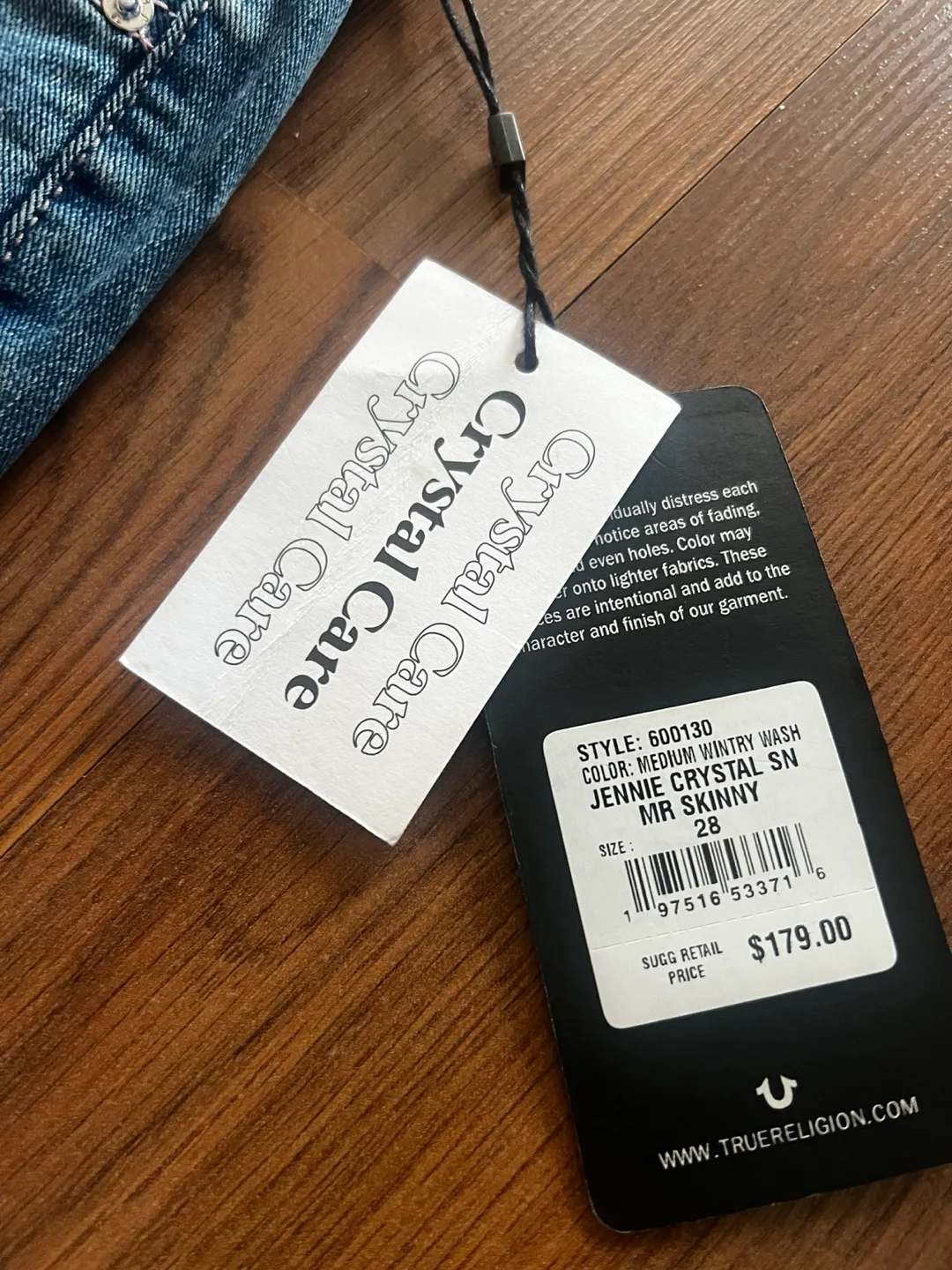 Brand New True Religion Jennie Curvy  Jeans image indicator(6)