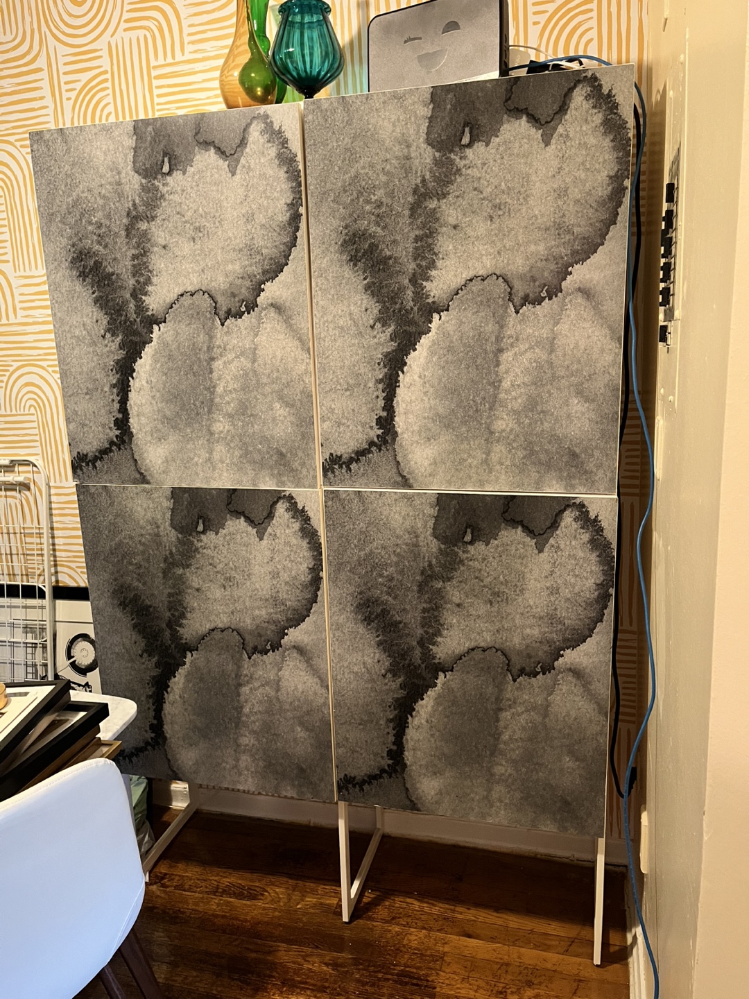 IKEA Hemnes Cabinet with Custom Wrap