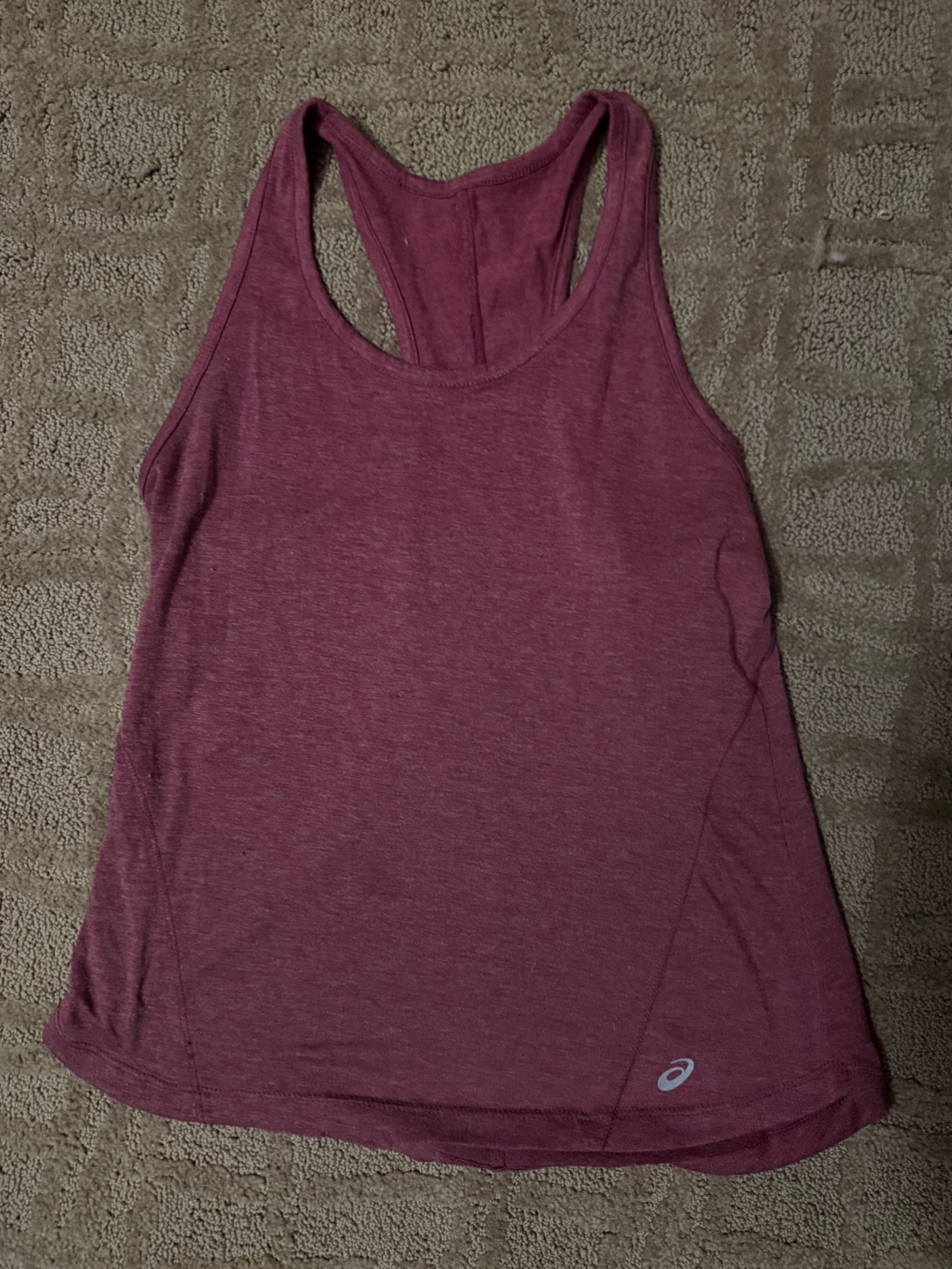 Women's Maroon Racerback Tank Top