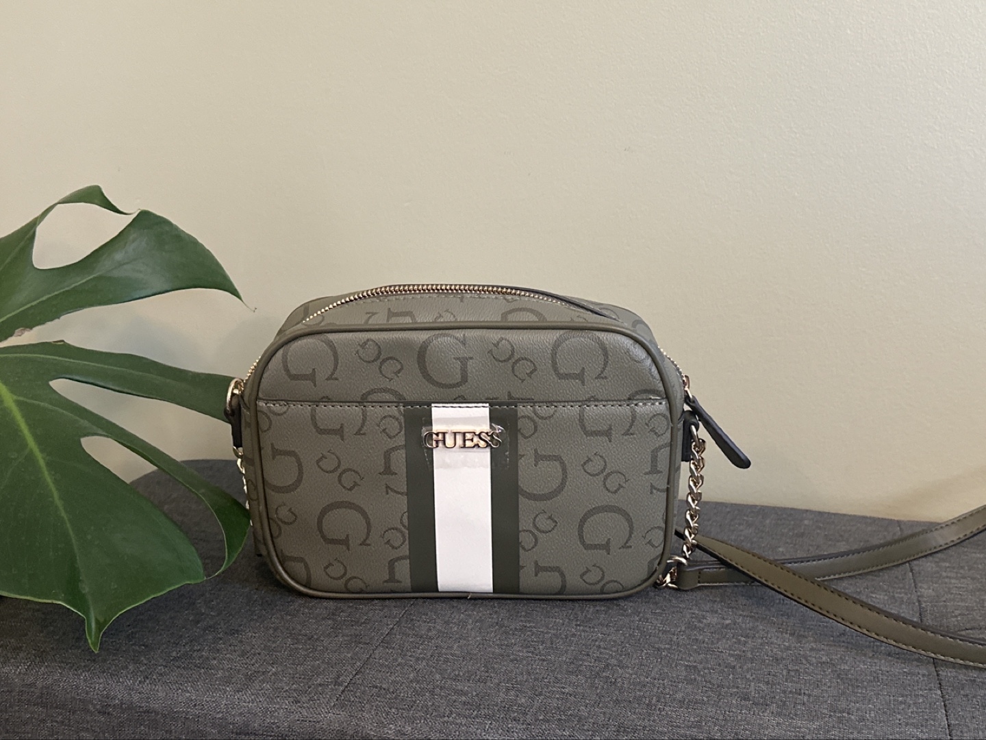 Guess Olive Green Crossbody Bag