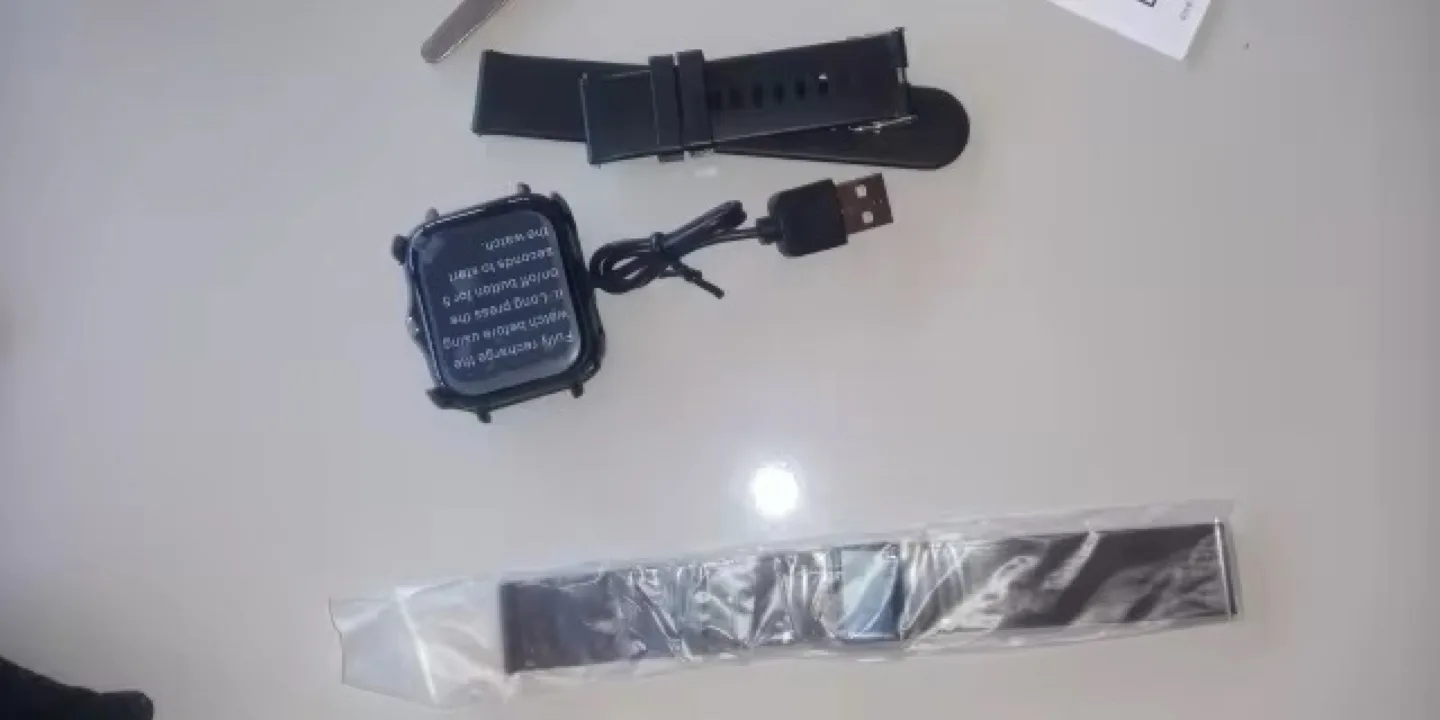 Smartwatch with Two Bands - Black image indicator(2)