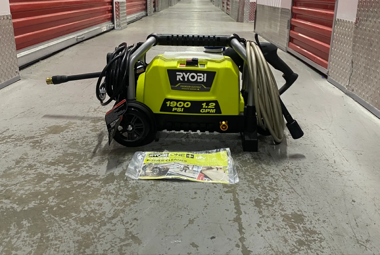 Ryobi 1900 PSI 1.2 GPM Electric Pressure Washer image indicator(2)