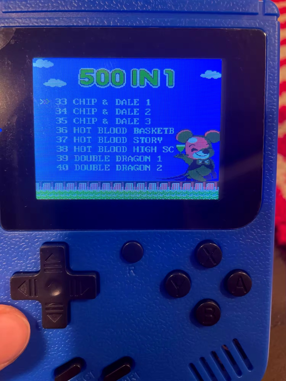 Retro Handheld Game Console - 500 Games, NEW