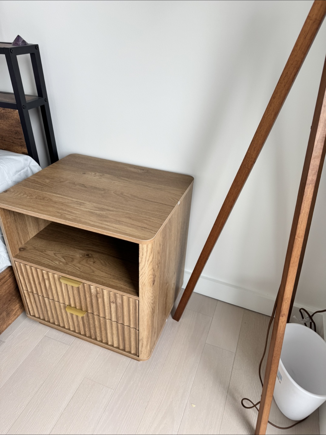 Modern Two-Drawer Nightstand