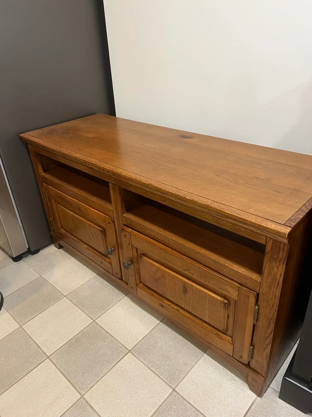 Solid Wood TV Stand/Console image indicator(4)