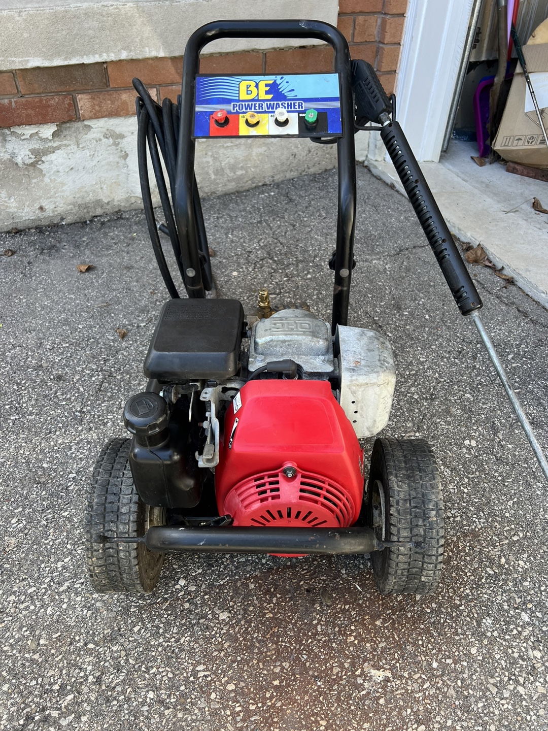 Honda 5 HP Power Washer