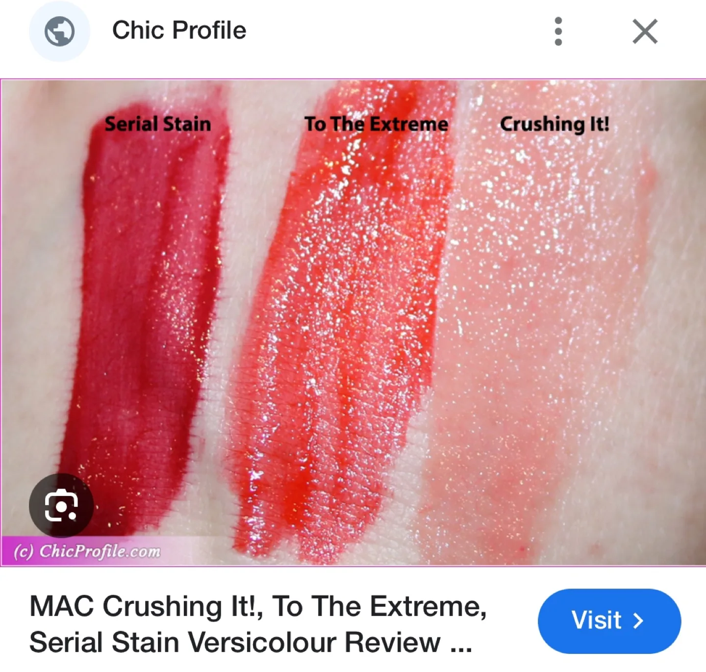 MAC Versicolour Varnish Cream Lip Stain - To The Extreme image indicator(2)