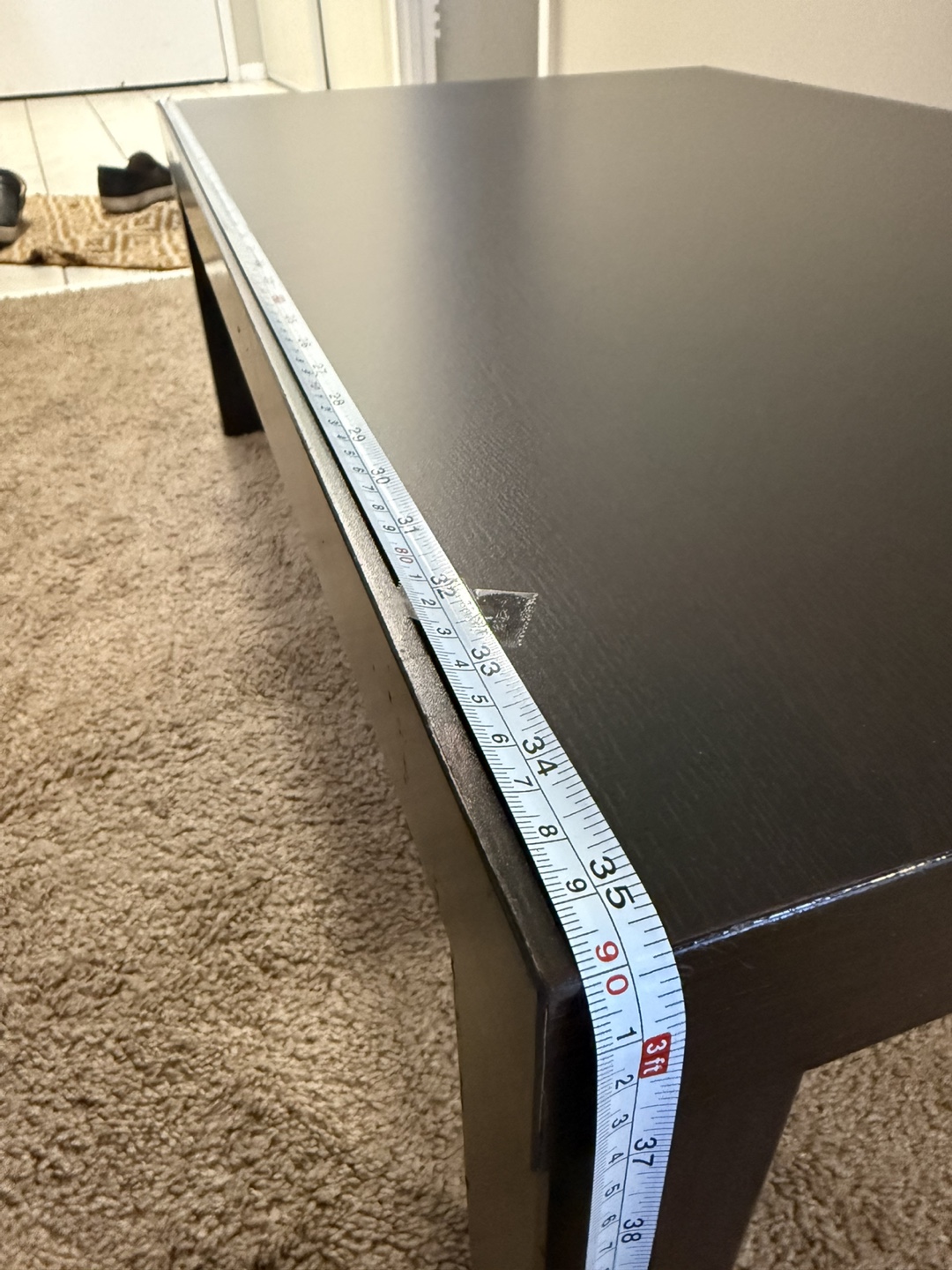 Black IKEA Lack Coffee Table - photo 4