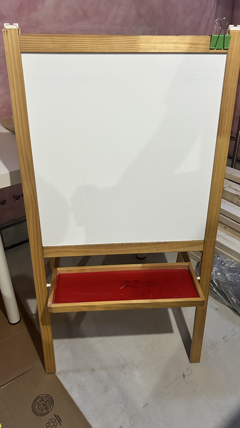 Ikea Double-sided Easel - Chalkboard and Whiteboard