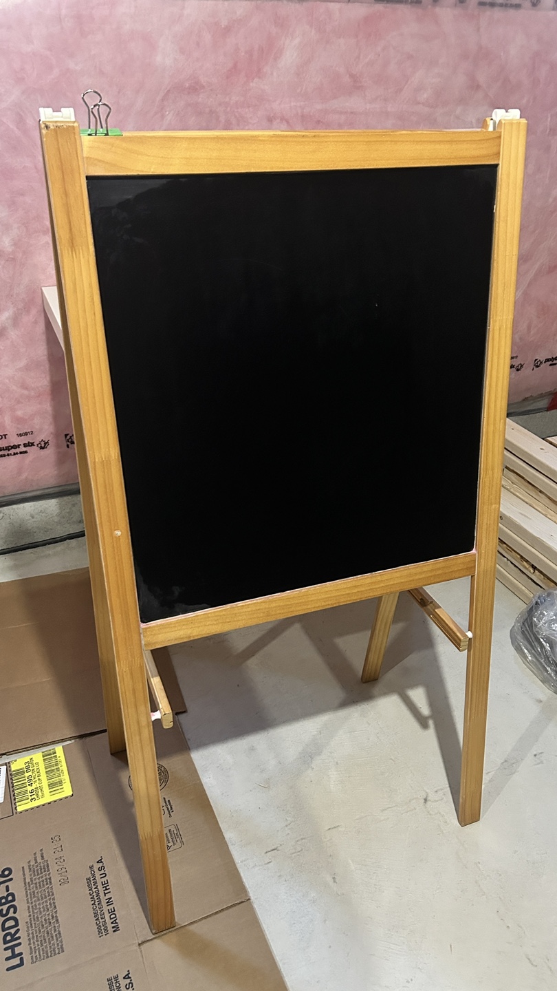 Ikea Double-sided Easel - Chalkboard and Whiteboard - photo 2