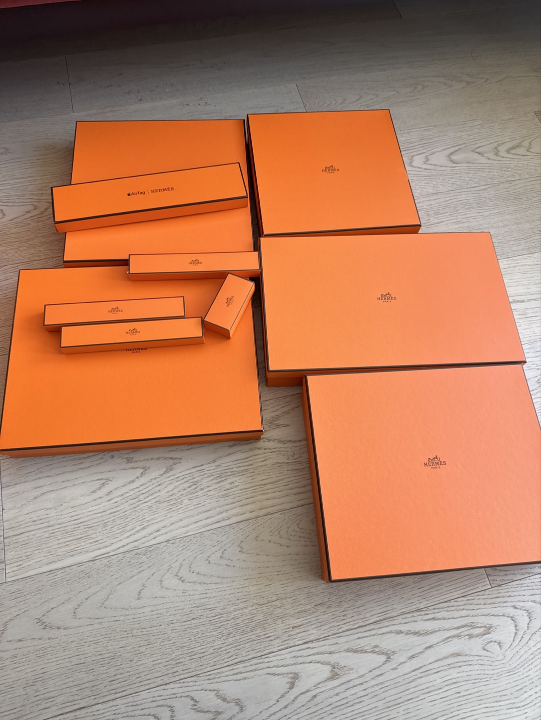 Hermès Boxes and Shopping Bags