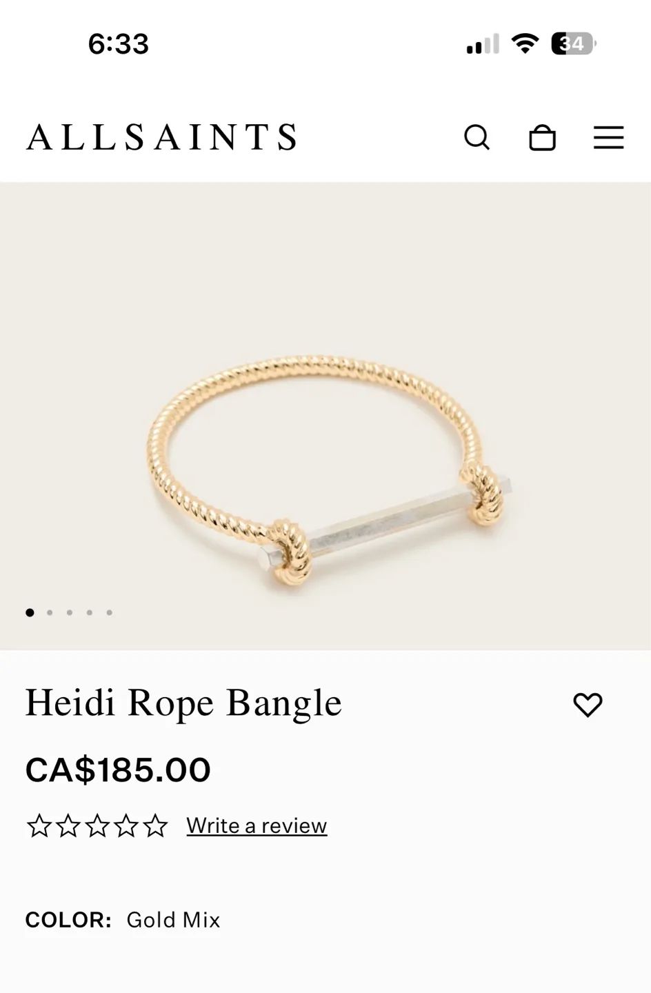 AllSaints Bagle image indicator(4)