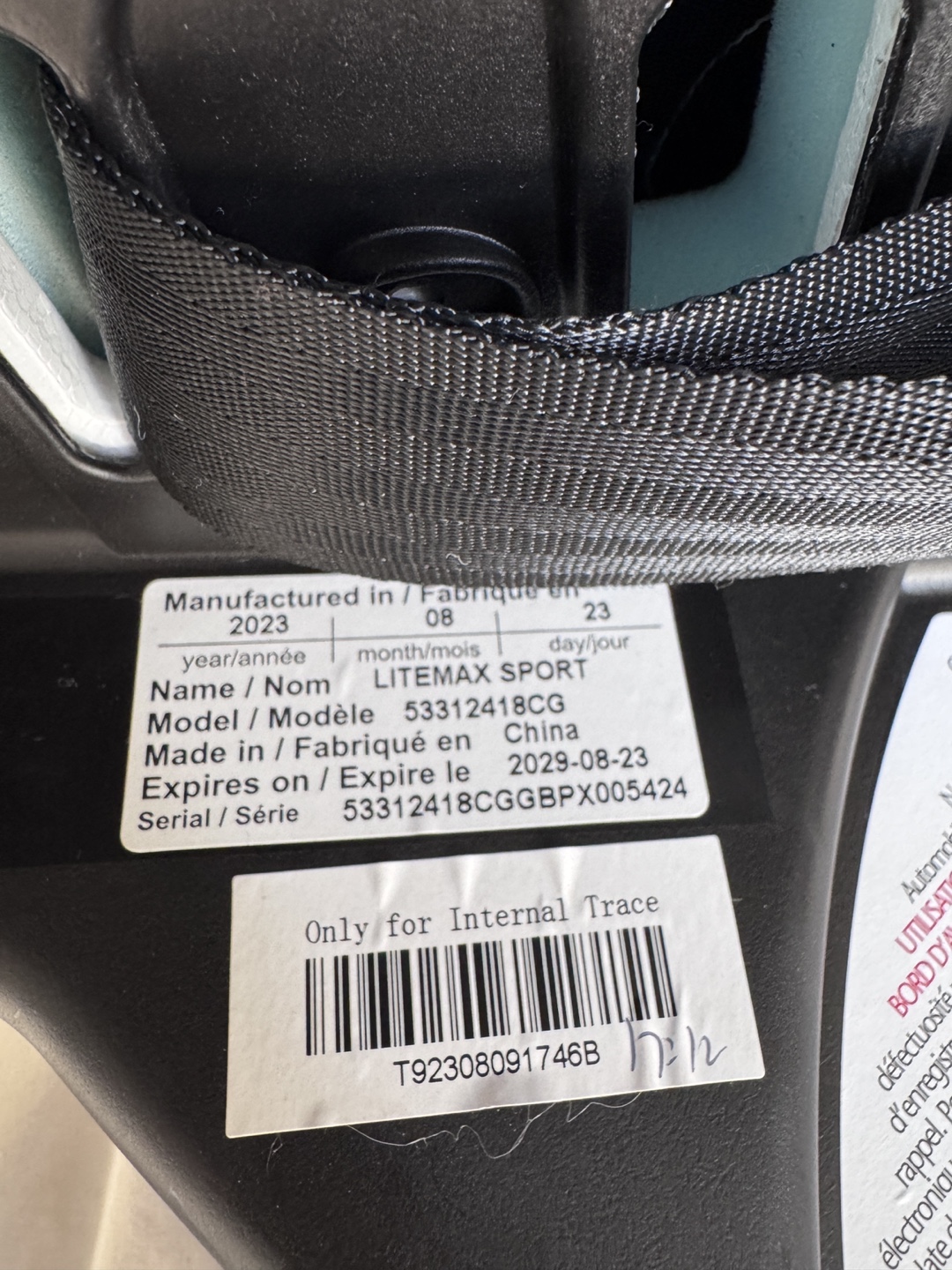 Evenflo Litemax Sport Infant Car Seat - Grey - photo 3