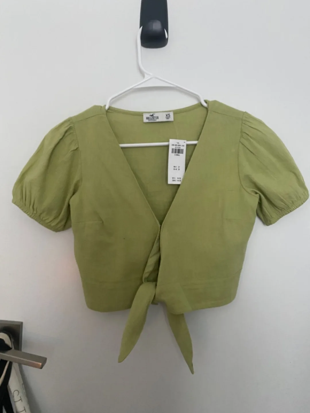 Hollister Tie-Front Crop Top thumbnail