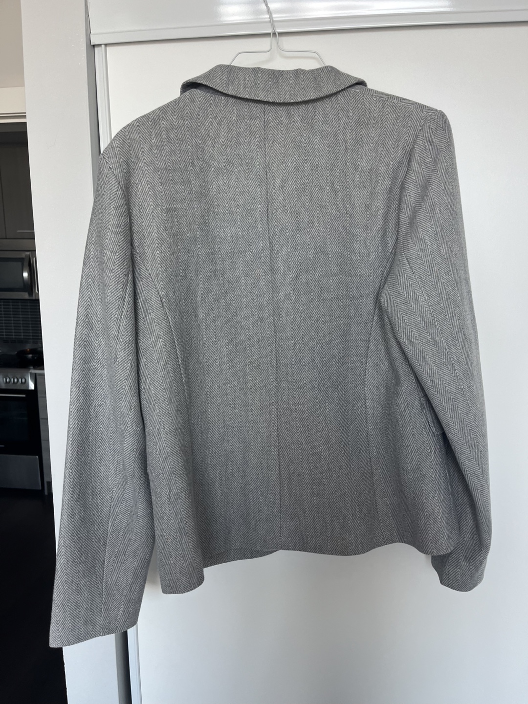 Orsay Grey Herringbone Blazer - photo 2