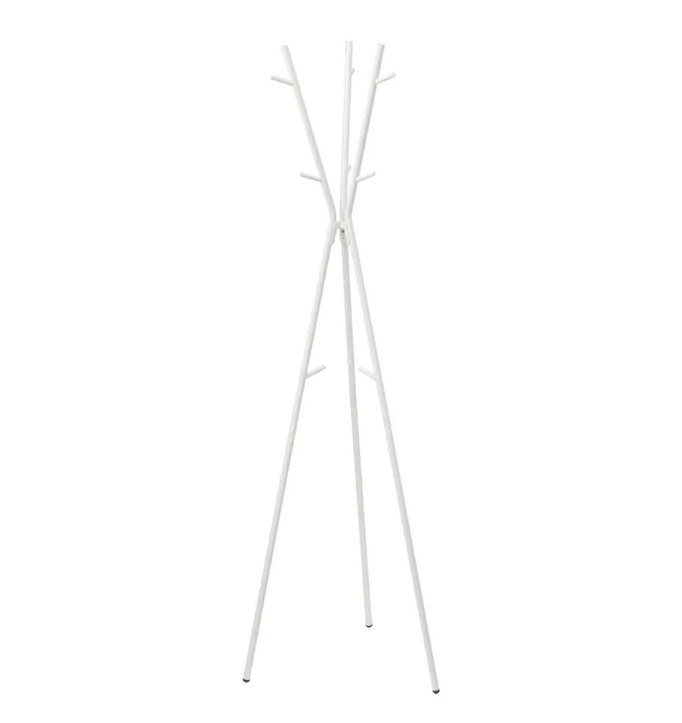 Metal/Silver Coat Rack