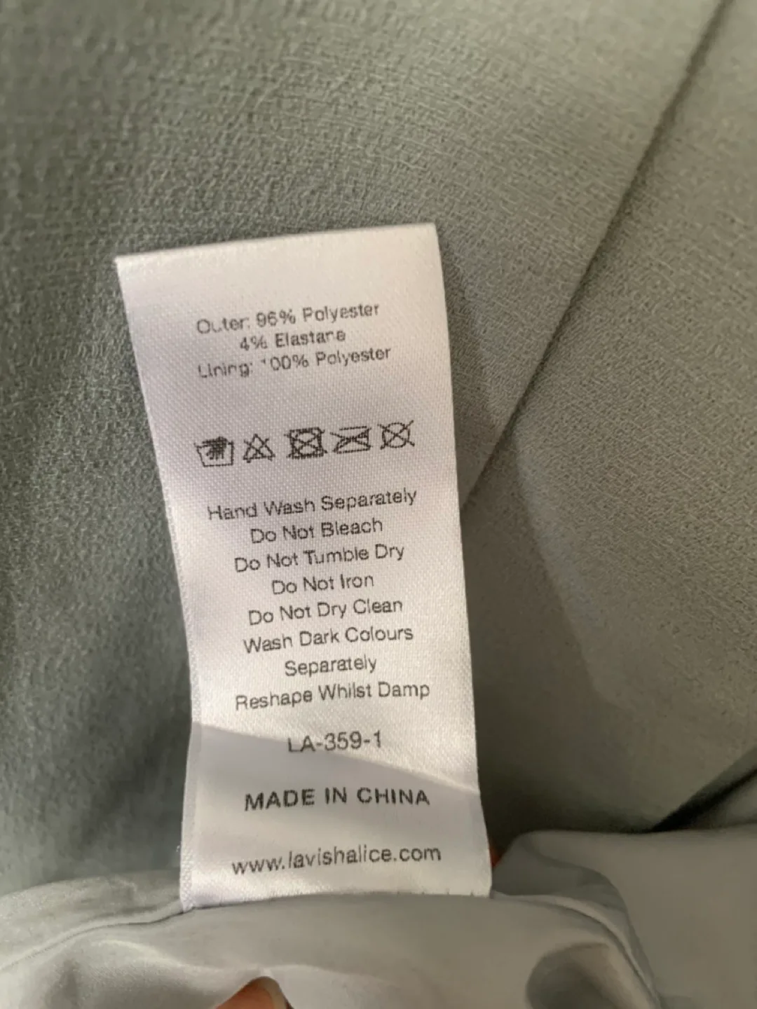 🌷 Lavish Alice Sage Green Trench Coat 💚 image indicator(5)