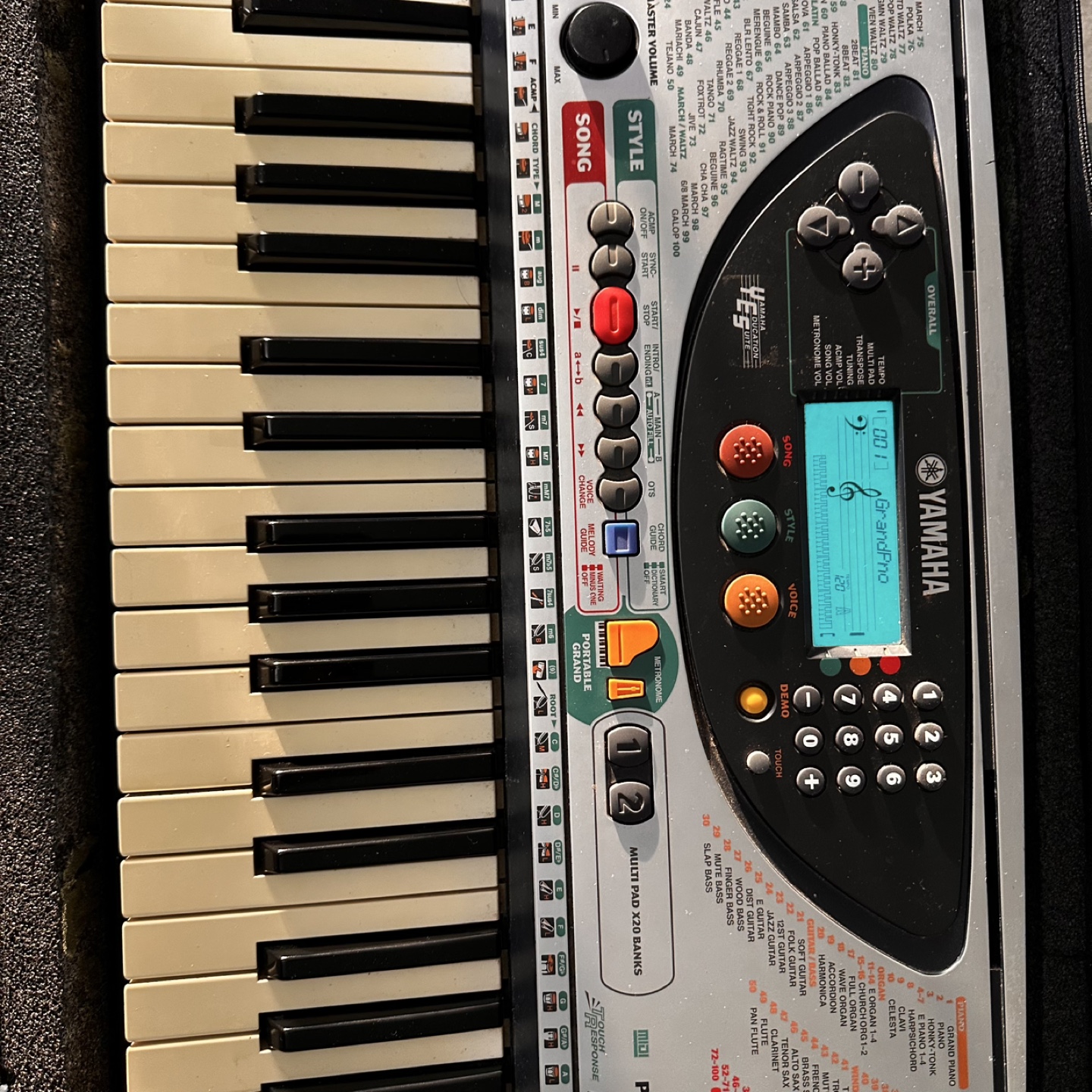 Yamaha PSR-E243 Portable Keyboard with Case - photo 3