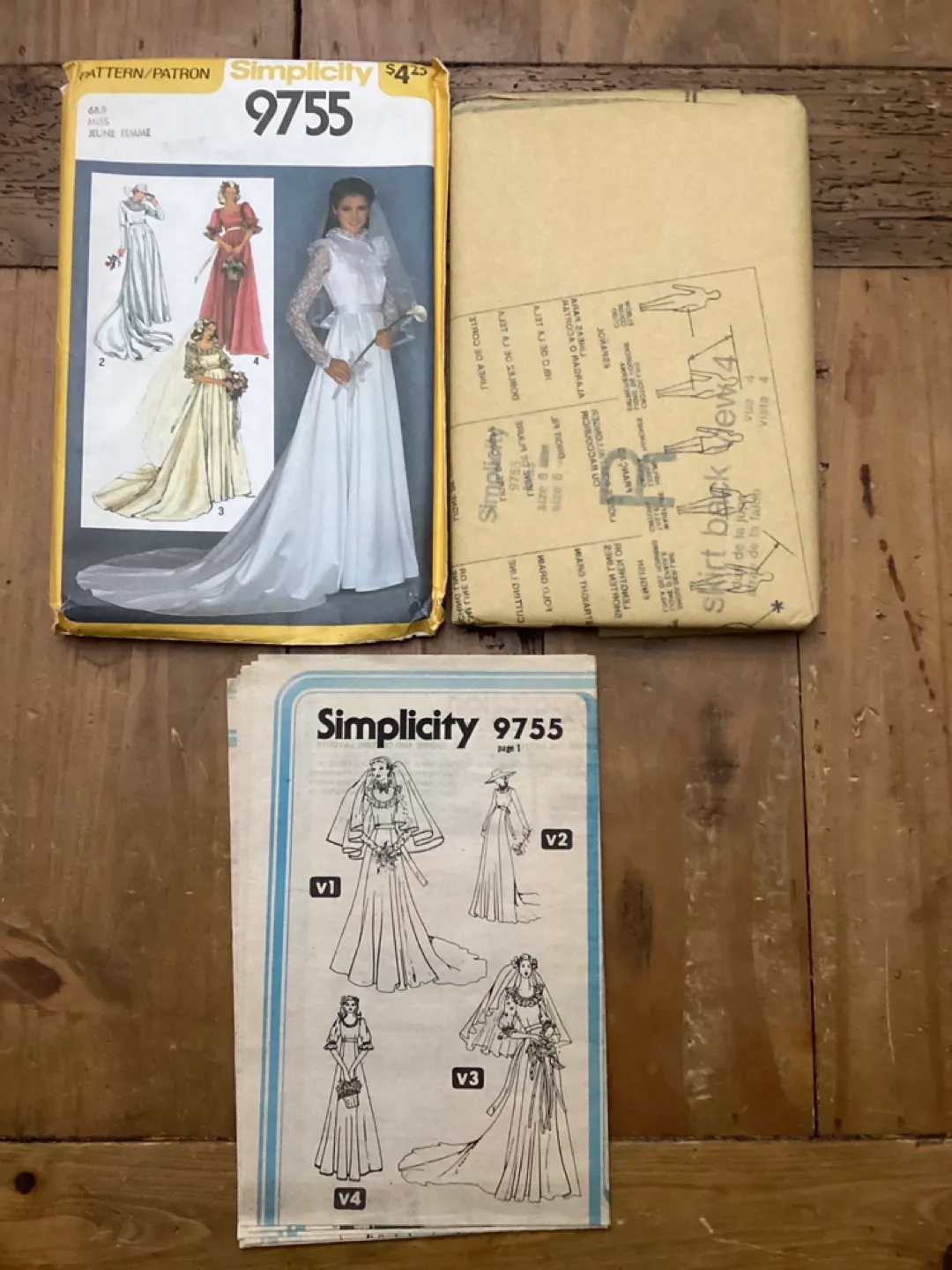 SIMPLICITY WEDDING DRESS PATTERN image indicator(2)