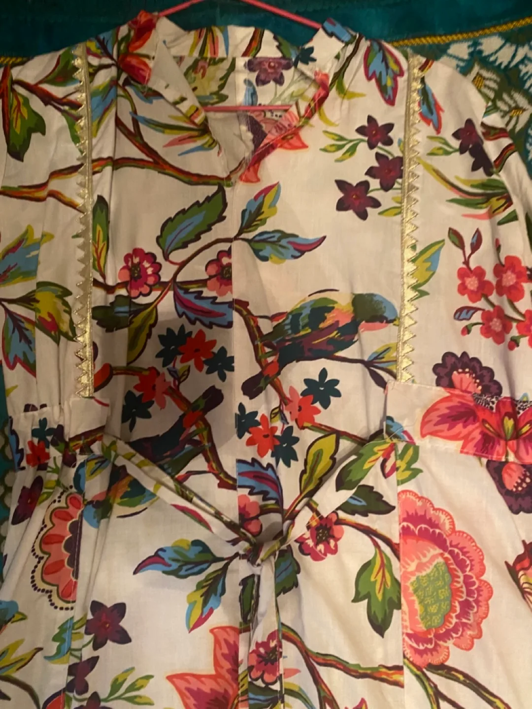 Floral Print Button-Down Dress thumbnail