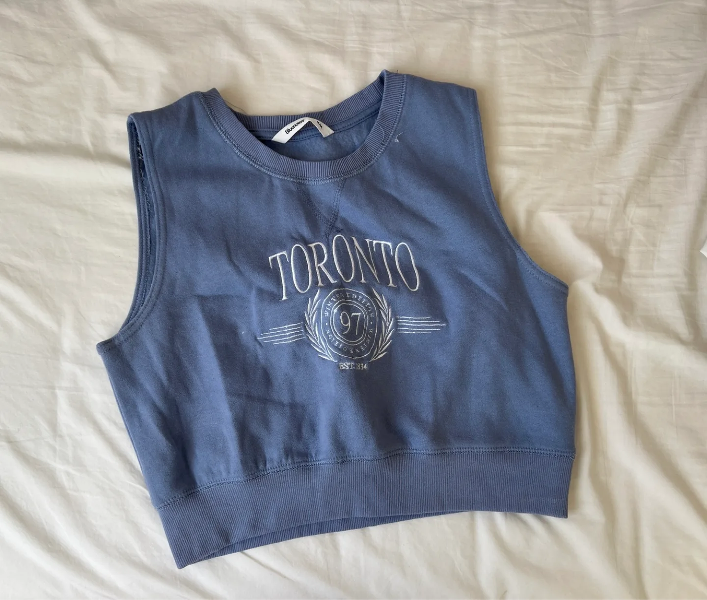 Vintage inspired ‘Toronto’ Crop Top thumbnail